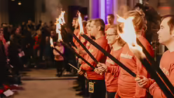 "Tragt in die Welt nun ein Licht, sagt allen: F&uuml;rchtet euch nicht!" / &copy; www.capture-life.de (kja)