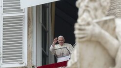 Angelus-Mittagsgebet im Vatikan mit Papst Franziskus / © Andrew Medichini/AP (dpa)