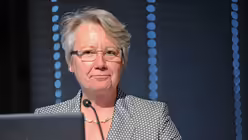 Kommt aus dem Vatikan: Annette Schavan / © Paul Sklorz (KNA)