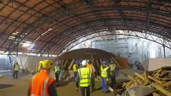 Arbeiten auf dem Dach der Kathedrale / © Jan Hendrik Stens (DR)