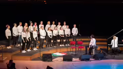 Auch der Auswahlchor der Papst Johannes XXIII.-Schule in Pulheim hat einen Auftritt.  / &copy; Hirschbeck (Erzbistum K&ouml;ln)