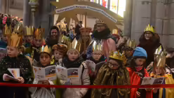 Aus dem ganzen Erzbistum sind die kleinen und gro&szlig;en K&ouml;nige gekommen / &copy; Beatrice Tomasetti (DR)