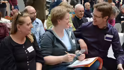 Aus manchen Innenstadtgemeinden kamen gr&ouml;&szlig;ere Gruppen zum Konvent. / &copy; Beatrice Tomasetti (DR)