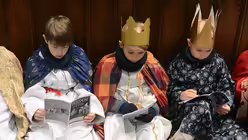 Aussendungsfeier der Sternsinger mit Erzbischof Woelki / © Beatrice Tomasetti (DR)