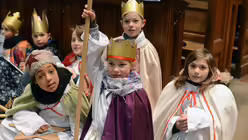 Aussendungsfeier der Sternsinger mit Erzbischof Woelki / &copy; Beatrice Tomasetti (DR)