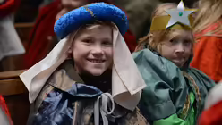 Aussendungsfeier der Sternsinger mit Erzbischof Woelki / &copy; Beatrice Tomasetti (DR)