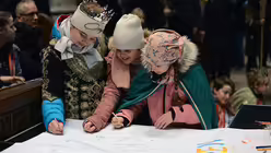 Aussendungsfeier der Sternsinger mit Erzbischof Woelki / © Beatrice Tomasetti (DR)