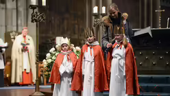 Aussendungsfeier der Sternsinger mit Erzbischof Woelki / © Beatrice Tomasetti (DR)