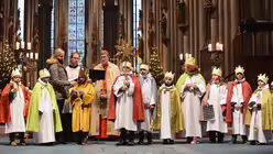 Aussendungsfeier der Sternsinger mit Erzbischof Woelki / © Beatrice Tomasetti (DR)