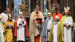 Aussendungsfeier der Sternsinger mit Erzbischof Woelki / © Beatrice Tomasetti (DR)