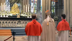 Aussendungsfeier der Sternsinger mit Erzbischof Woelki / &copy; Beatrice Tomasetti (DR)