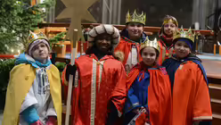 Aussendungsfeier der Sternsinger mit Erzbischof Woelki / &copy; Beatrice Tomasetti (DR)