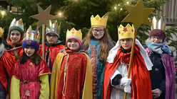 Aussendungsfeier der Sternsinger mit Erzbischof Woelki / &copy; Beatrice Tomasetti (DR)