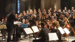 Aufführung des Cölner Barockorchesters und des Figuralchors in St. Maria im Kapitol / © Beatrice Tomasetti (DR)