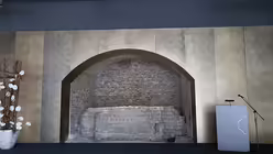 Die umgestalteten R&auml;umlichkeiten des fr&uuml;hchristlichen Baptisteriums  (Erzbistum K&ouml;ln)