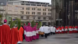 Beim triumphalen Einzug in Jerusalem wird Jesus gefeiert wie ein König / © Beatrice Tomasetti (DR)