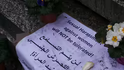 F&uuml;r alle verst&auml;ndlich - in arabisch und in englisch gegen Sexismus. / &copy; Melanie Trimborn (DR)