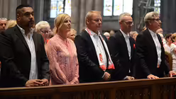 Bis September noch im Amt: der FC-Vorstand mit Markus Ritterbach, Alexander Wehrle und Toni Schumacher. / &copy; Beatrice Tomasetti (DR)