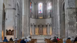 Bislang sind nur maximal 50 Besucher bei den Gottesdiensten zugelassen. / © Beatrice Tomsetti (DR)