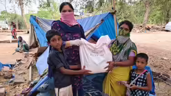 Chaithanya Mahila Mandali unterst&uuml;tzt vor Verschleppung gef&auml;hrdete Kinder im Umland der 10 Millionenstadt Hyderabad. (BONO)