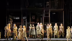 Damit jeder wei&szlig;, wo er in welcher Szene steht, waren viele Einzelproben im Vorfeld notwendig / &copy; Bernhard Walterscheid (K&ouml;lner Dommusik)