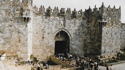 Das Damaskustor befindet sich an der Nordseite der Altstadt von Jerusalem / © Beatrice Tomasetti (DR)