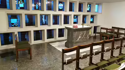 Das Innere der Werktagskapelle von St. Hildegard. / &copy; Wilfried Koch (privat)