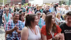 Das Publikum ist begeistert / © Melanie Trimborn (DR)