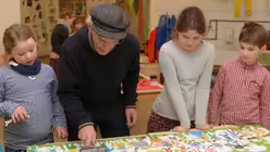 Das Walzen ist eine verantwortungsvolle Aufgabe, die R&uuml;ngeler am liebsten selbst &uuml;bernimmt. / &copy; Beatrice Tomasetti (DR)