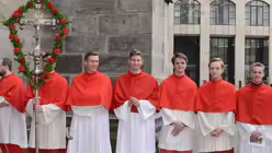 An der Feier des Palmsonntags beteiligen sich besonders viele Dommessdiener / © Beatrice Tomasetti (DR)