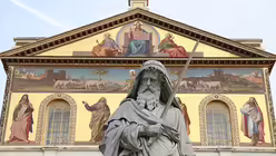 Der Heilige Paulus immer mit Schwert dargestellt / © Martin Biallas (DR)