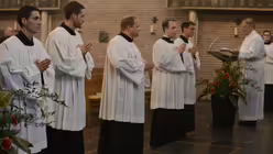 Der nächste Schritt für diese Seminaristen ist die Diakonenweihe. / © Beatrice Tomasetti (DR)