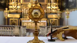 In der Schatzkammer von St. Mari&auml; Himmelfahrt werden Reliquien von Petrus Canisius aufbewahrt / &copy; Beatrice Tomasetti (DR)
