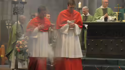 Der Weihrauchdienst ist ein anspruchsvoller Dienst und immer sehr gefragt. (DR)