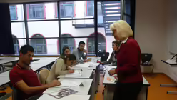 Deutschkurs im Ursulinengymnasium / &copy; Wagner (DR)