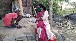 Die Alten und Kranken sind bei den Maßnahmen der Regierung besonders auf fremde Hilfe angewiesen. / © Rescue Foundation (privat)