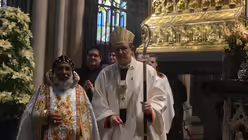 Die beiden Kardin&auml;le Cleemis und Woelki verbindet eine enge Freundschaft / &copy; Beatrice Tomasetti (DR)