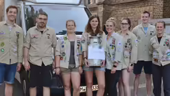 Die Bensberger Pfadfinder stellen innerhalb von fünf Tagen einen Hilfstransport auf die Beine / © Beatrice Tomasetti (DR)