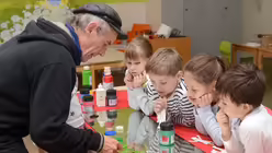 Die Farben zu mischen ist Sache des K&uuml;nstlers. / &copy; Beatrice Tomasetti (DR)