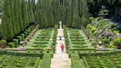 Die Gärten der Päpstlichen Villen von Castel Gandolfo / © Stefano Dal Pozzolo (KNA)