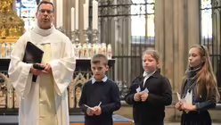 Die geistliche Heimat der Domsingsch&uuml;ler ist der K&ouml;lner Dom. / &copy; Tomasetti (DR)