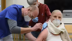 Die Impfabläufe sind reibungslos und gehen zügig voran. / © Beatrice Tomasetti (DR)