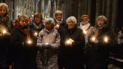 Die kfd-Vertreterinnen aus St. Hippolytus in Troisdorf haben an allen Jubiläumsangeboten im Verlauf des Jahres teilgenommen / © Beatrice Tomasetti (DR)