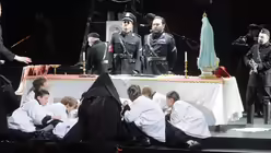 Die Kinder sind begeistert bei den regelmäßigen Opernprojekten mit dabei. / © Beatrice Tomasetti (DR)