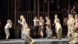 Die Knaben des K&ouml;lner Domchores zeigen vollen Einsatz / &copy; Bernhard Walterscheid (K&ouml;lner Dommusik)