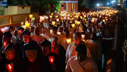 Die Lichtprozession war Teil des Pilgerweges anl&auml;sslich des 65. Todestages von Kirchengr&uuml;nder Mar Ivanios / &copy; thomasmathew photography (Erzbistum K&ouml;ln)