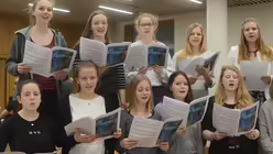 Die meisten dieser S&auml;ngerinnen machen zum ersten Mal bei den Musiktagen mit. / &copy; Tomasetti (DR)