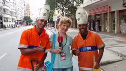 Müllmänner haben viel zu tun (DR)