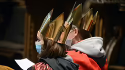 Diözesane Aussendung der Sternsinger 2021 / © Beatrice Tomasetti (DR)