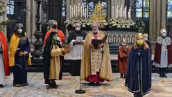 Diözesane Aussendung der Sternsinger 2021 / © Beatrice Tomasetti (DR)